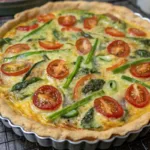 Spring Vegetable Quiche