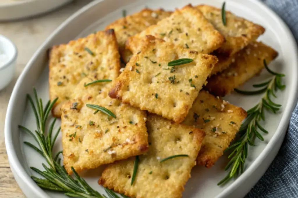 The Secret to the Best Homemade Rosemary Crackers