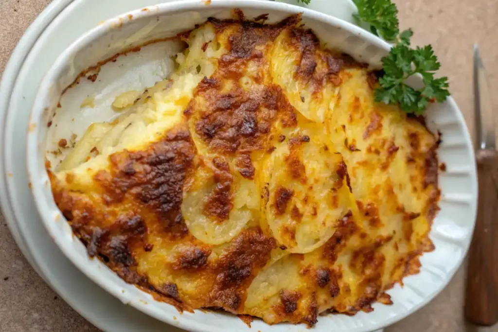 Perfectly Golden and Cheesy Scalloped Potatoes: A Comfort Food Classic