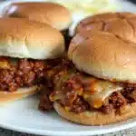 Quick Homemade Sloppy Joes with Toasted Buns