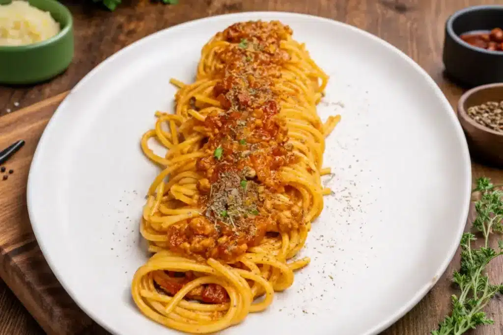 Homemade Spaghetti Bolognese