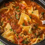 Lasagna soup