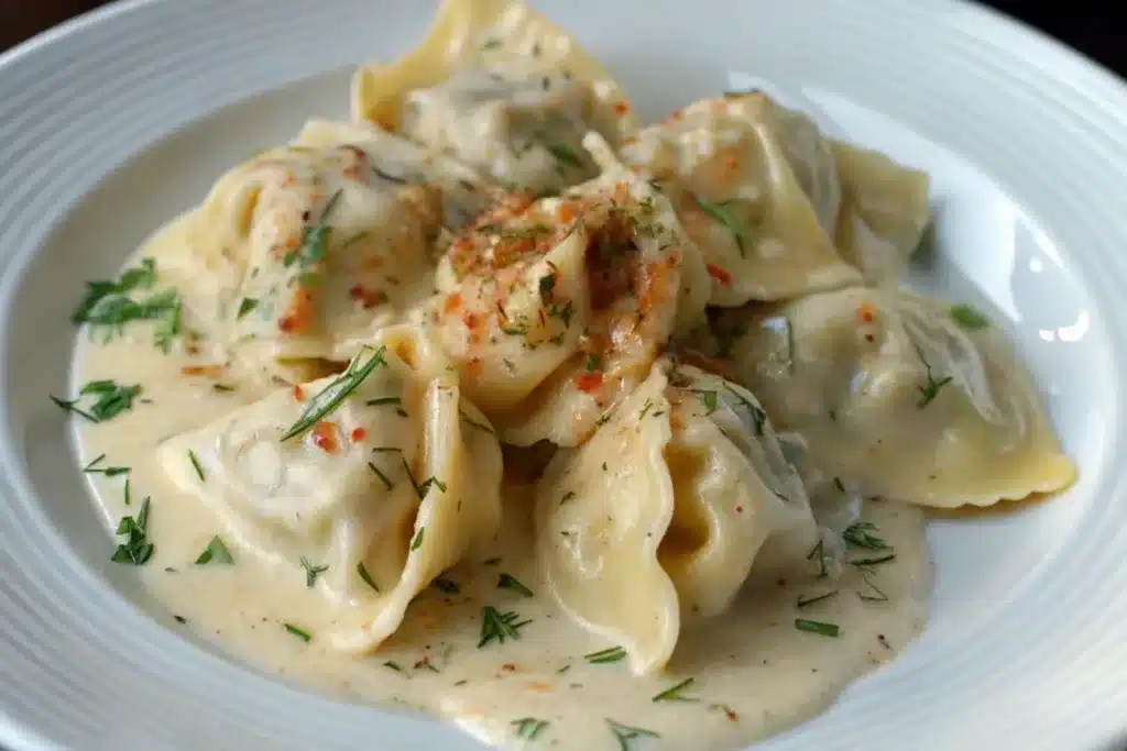 Crab Tortellini