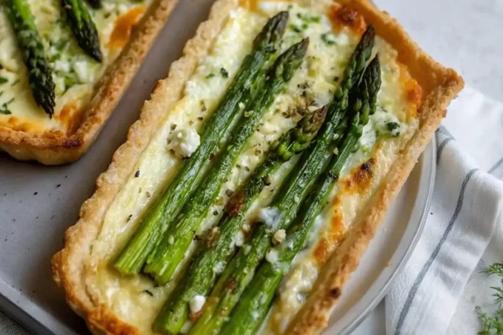 Asparagus and Goat Cheese Tart