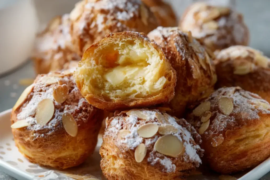 Almond Cream Filled Pastries