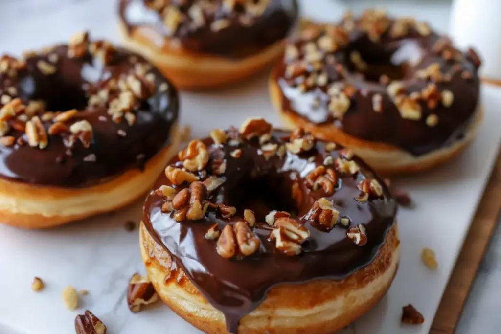 Pecan Crunch Donuts