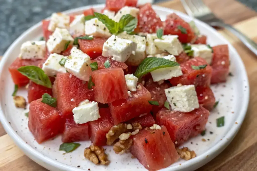 Watermelon and Feta Salad