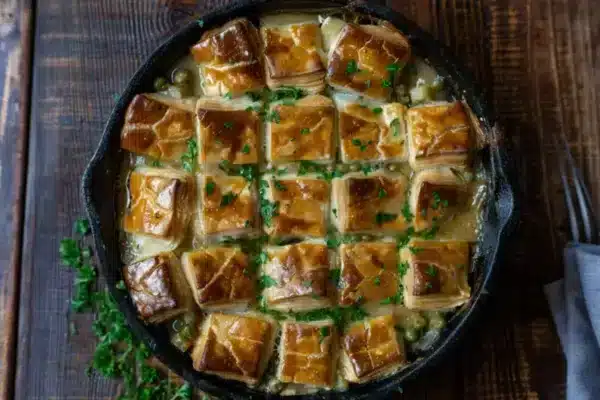 The Ultimate 30-Minute Cast Iron Skillet Chicken Pot Pie