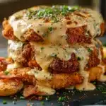 Fried Chicken Napoleon