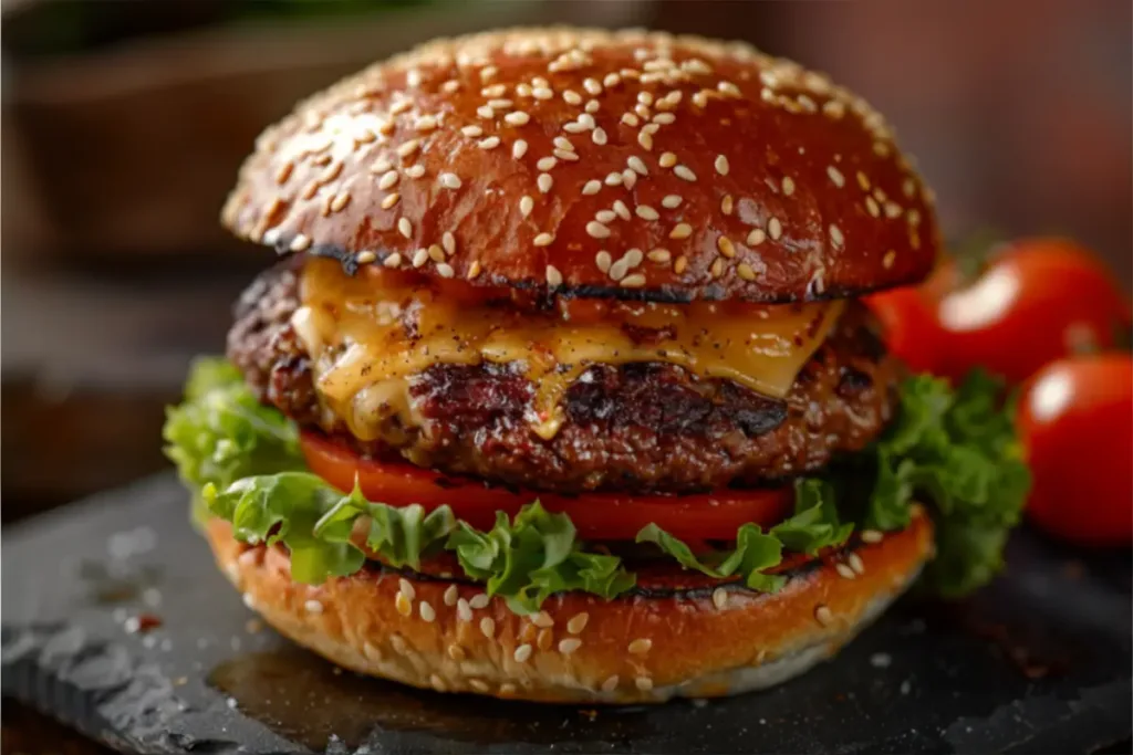 Juicy Cheeseburger